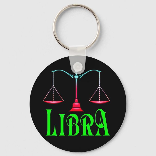 Libra-Schlüsselanhänger Schlüsselanhänger (Vorderseite)