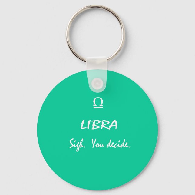 Libra-Schlüsselanhänger Schlüsselanhänger (Vorderseite)