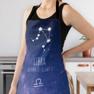 Libra Schürze der Personalisierten Sternbilder