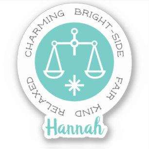 Libra Sticker