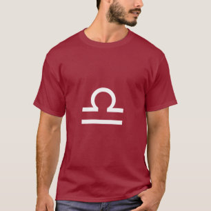 Libra-Symbol - Angepasstes Symbol T-Shirt