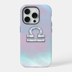 Libra Symbol Mutter von Pearl Style iPhone 15 Pro Hülle