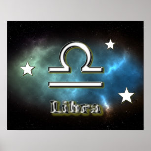 Libra-Symbol Poster