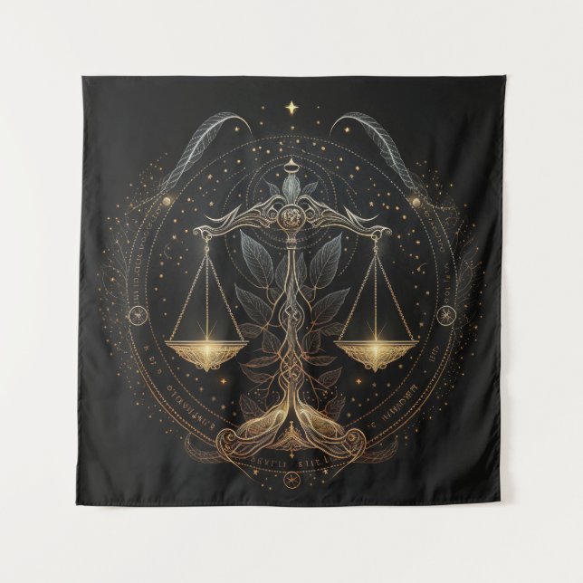 Libra Tapestry Wandteppich (Vorderseite)