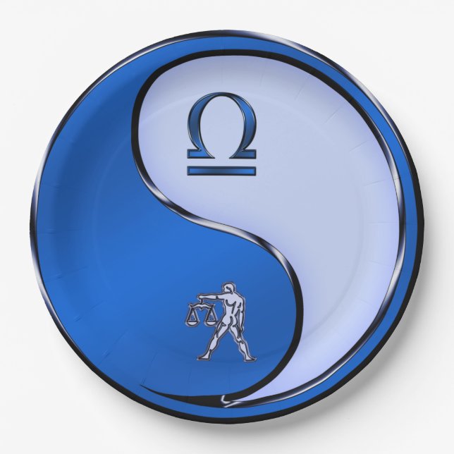 Libra the Scales Pappteller (Vorderseite)