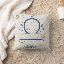 Libra Throw Pillow Kissen
