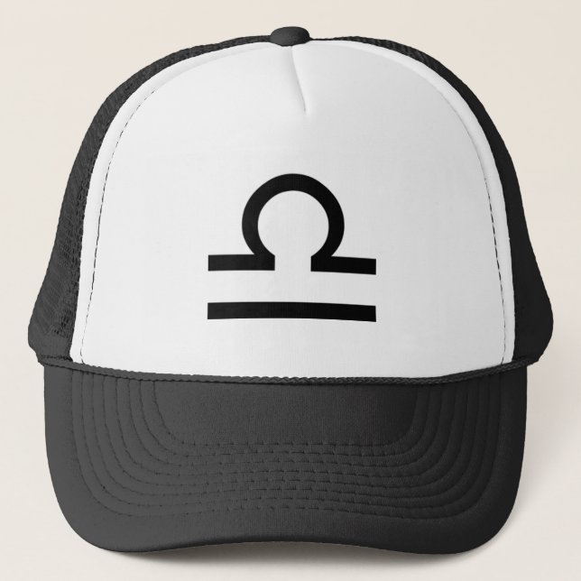 Libra Truckerkappe (Vorderseite)
