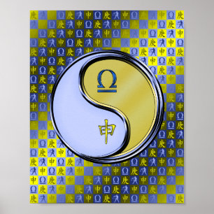 Libra und Metalle Poster