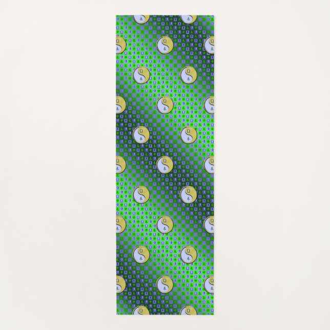 Libra und Metallziege Yogamatte (Vorderseite)