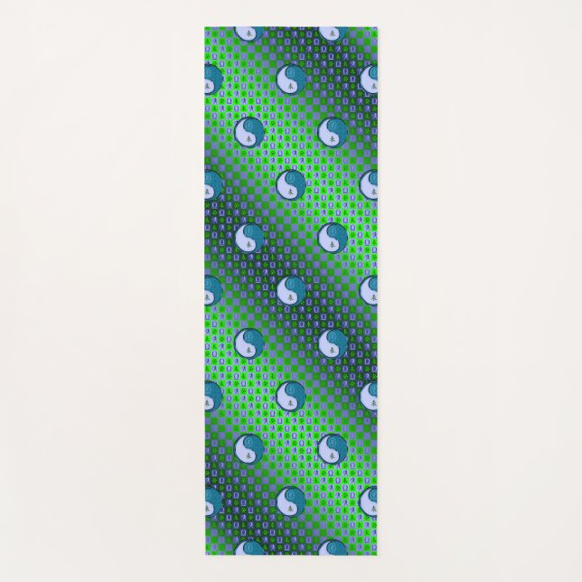 Libra und Wasserziege Yogamatte (Vorderseite)