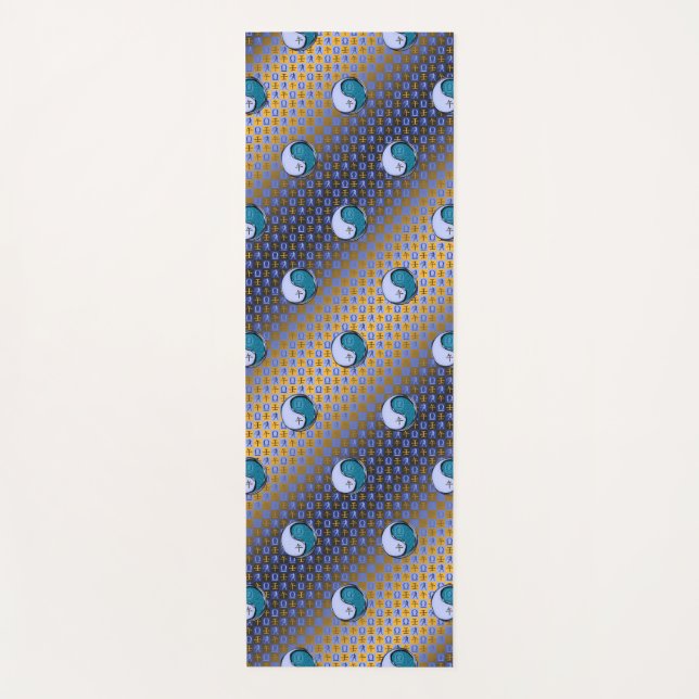 Libra & Water Horse Yogamatte (Vorderseite)