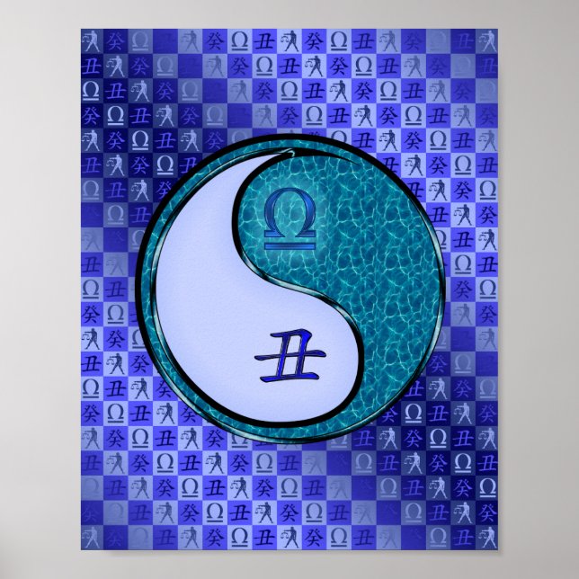 Libra & Water Ox Poster (Vorne)