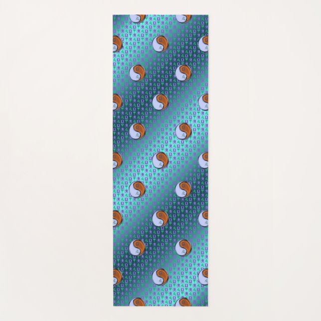 Libra & Wood Dog Yogamatte (Vorderseite)