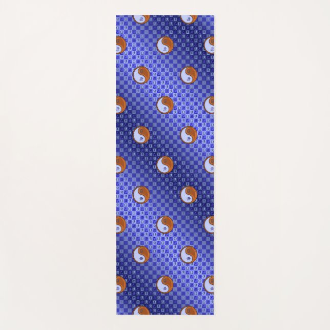 Libra & Wood Ox Yogamatte (Vorderseite)