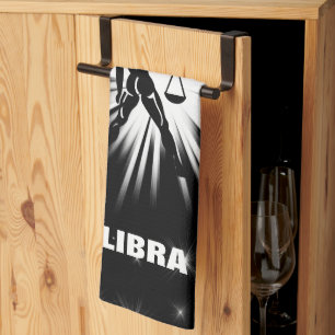 Libra-Zeichen Geschirrtuch