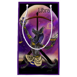 Libra Zodiac Art Kleine Geschenktüte