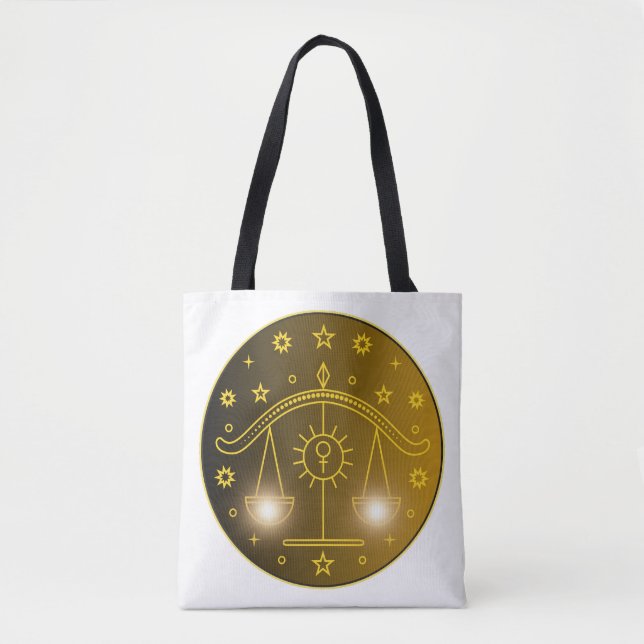 Libra Zodiac Emblem | Minimal Celestial Symbol (Vorderseite)