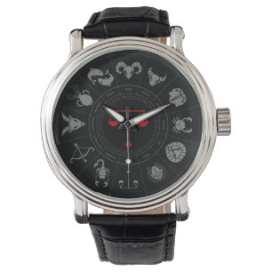 Libra Zodiac Geburtstagsgeschenk Armbanduhr