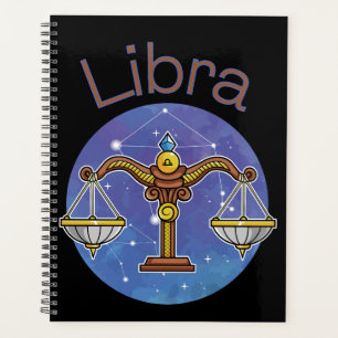 Libra Zodiac Sign Calendar Planner Planer