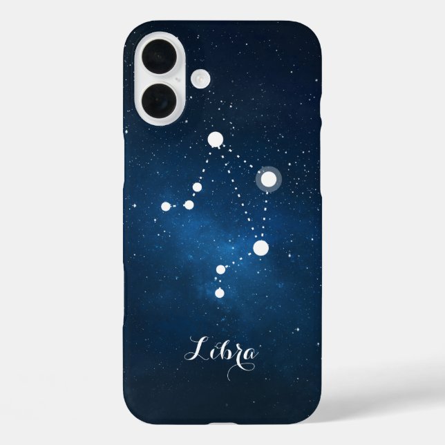 Libra Zodiac Sign Constellation Case-Mate iPhone Hülle (Rückseite)