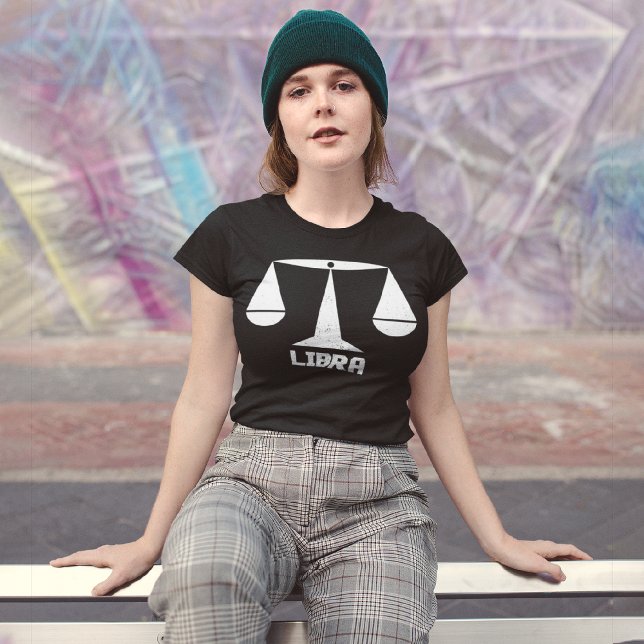 Libra Zodiac Sign T-Shirt (Von Creator hochgeladen)