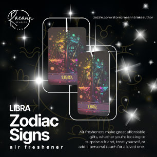 Libra Zodiac Signs Celestial Air Freshener Autolufterfrischer