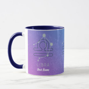 Libra Zodiac Star Sign Horoskop Constellation Tasse