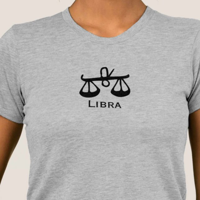 Libra Zodiac Star Sign T-Shirt (Von Creator hochgeladen)