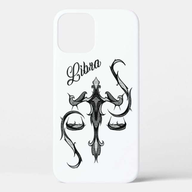 Libra Zodiac-Symbol Case-Mate iPhone Hülle (Rückseite)