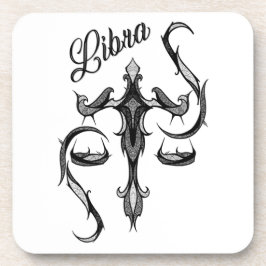 Libra Zodiac-Symbol Getränkeuntersetzer