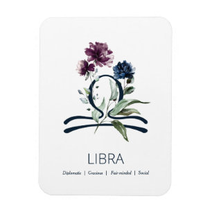 Libra Zodiac-Symbol Magnet