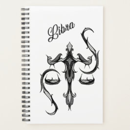 Libra Zodiac-Symbol Planer