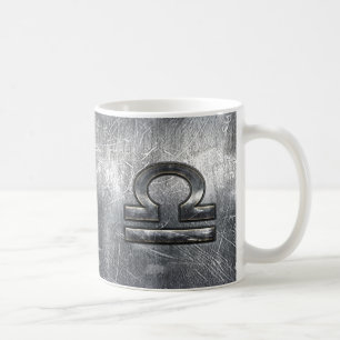 Libra Zodiac Symbol Störstahl Kaffeetasse