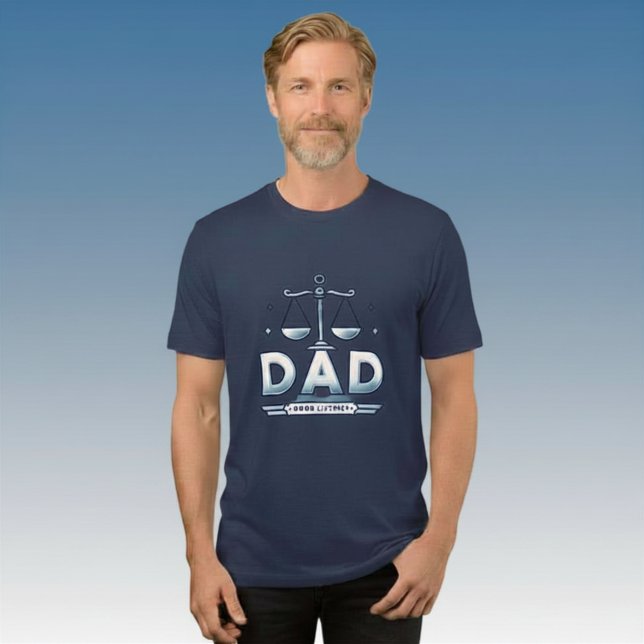 Libra Zodiac Vater T - Shirt (Von Creator hochgeladen)