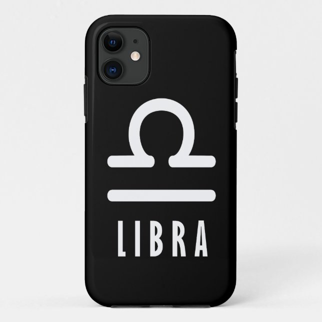 Libra zodiac-Zeichen Case-Mate iPhone Hülle (Rückseite)