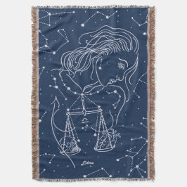 Libra zodiac-Zeichen Decke