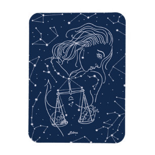 Libra zodiac-Zeichen Magnet