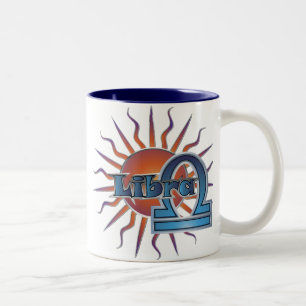 Libra Zweifarbige Tasse