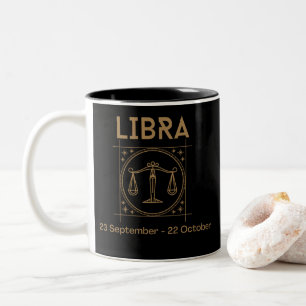 Libra Zweifarbige Tasse