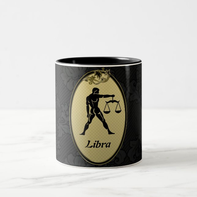 Libra Zweifarbige Tasse (Mittel)