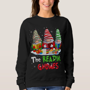 Librarian The Reading Gnomes Weihnachtslustig für  Sweatshirt