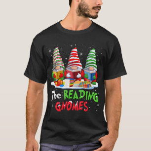 Librarian The Reading Gnomes Weihnachtslustig für T-Shirt