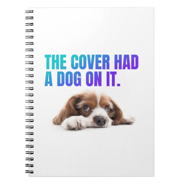 LIBRARISCH-SPASS-Wendelheft Notizblock (Vorderseite)