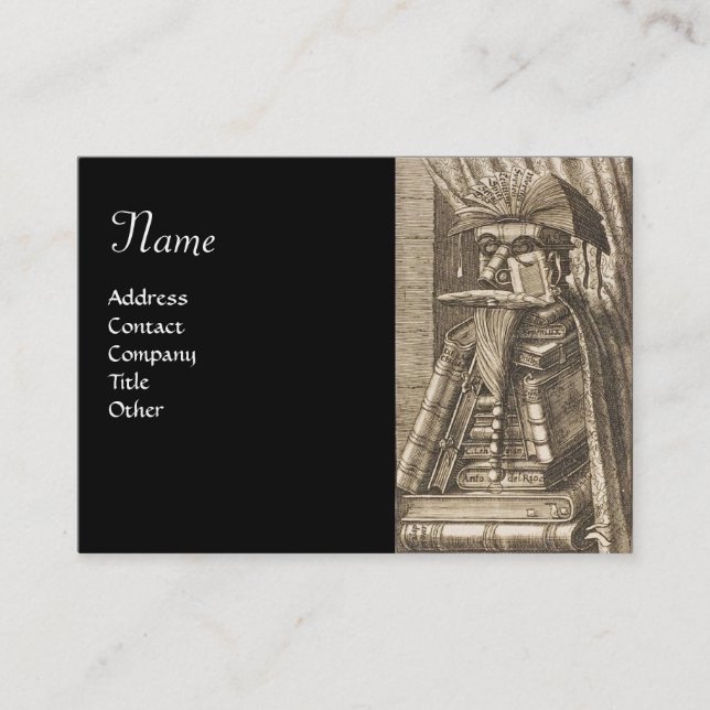 LIBRARISCH VISITENKARTE (Vorderseite)