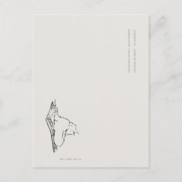 Library Cat- Naturalist Menagerie Archive Postkarte