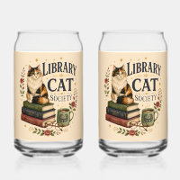 Library Cat Society Buchliebende Dreifarbige Katze