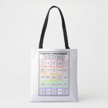 Library Diskurs Bingo Shirt Tote Bag
