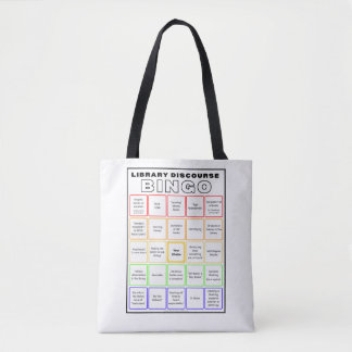 Library Diskurs Bingo Shirt Tote Bag
