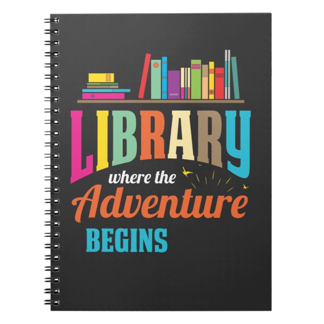 Library Fan - Buchliebhaber Bibliothekarischer Les Notizblock (Vorderseite)