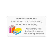 Library / Media Center Labels